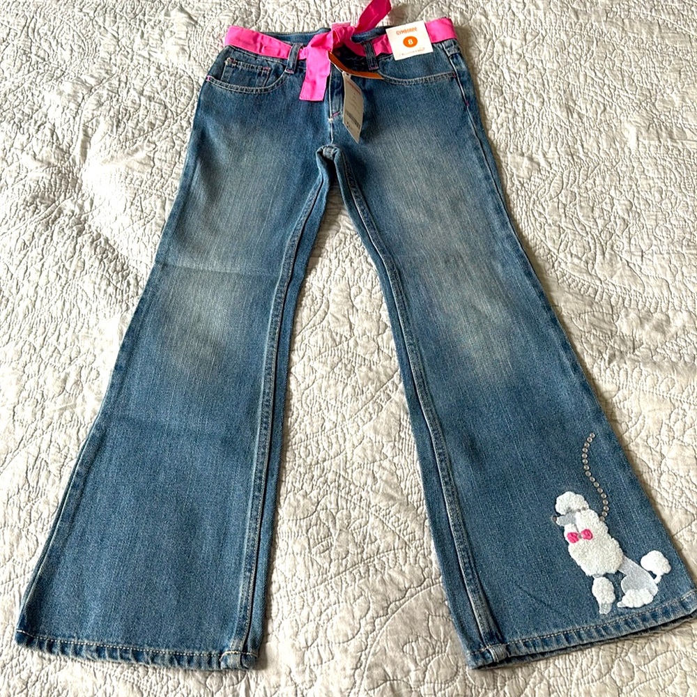 Cute girls jeans by Gymboree. 100%cotton.